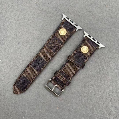 HypedEffects Elegant Leather louis vuitton Watch Band 38/40/41/42/44/45/49 mm