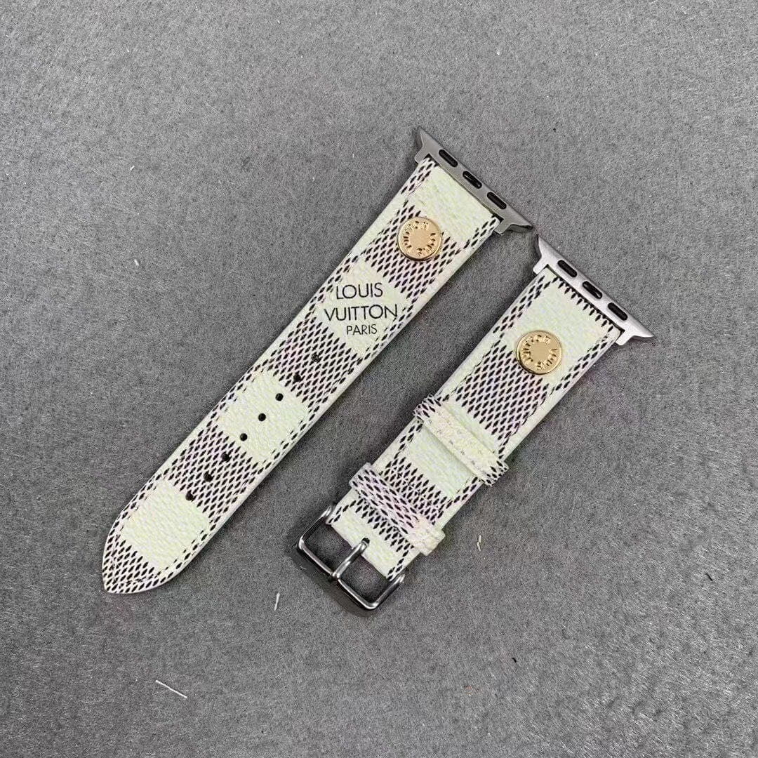 HypedEffects Elegant Leather louis vuitton Watch Band 38/40/41/42/44/45/49 mm