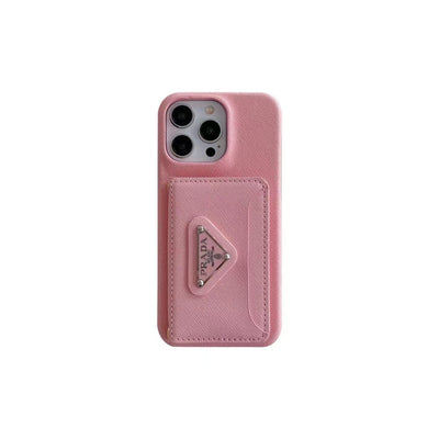 HypedEffects Elegant Prada iPhone Covers With Integrated Wallet | iPhone 12 to iPhone 16