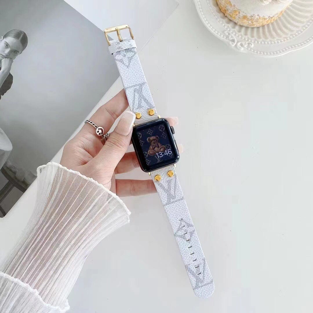 HypedEffects Exotic Leather louis vuitton Watch Band 38/40/41/42/44/45/49 mm