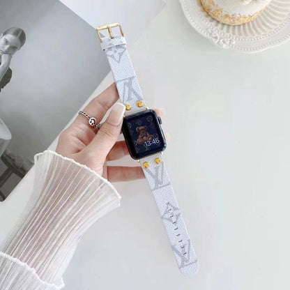 HypedEffects Exotic Leather louis vuitton Watch Band 38/40/41/42/44/45/49 mm
