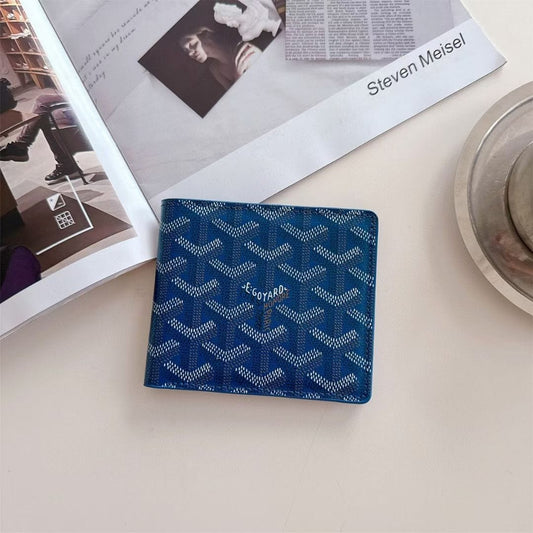 HypedEffects Goyard Monogram Bifold Wallet – Multiple Colors Available