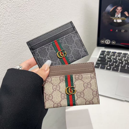 HypedEffects gucci gucci Canvas Wallet Card Holder