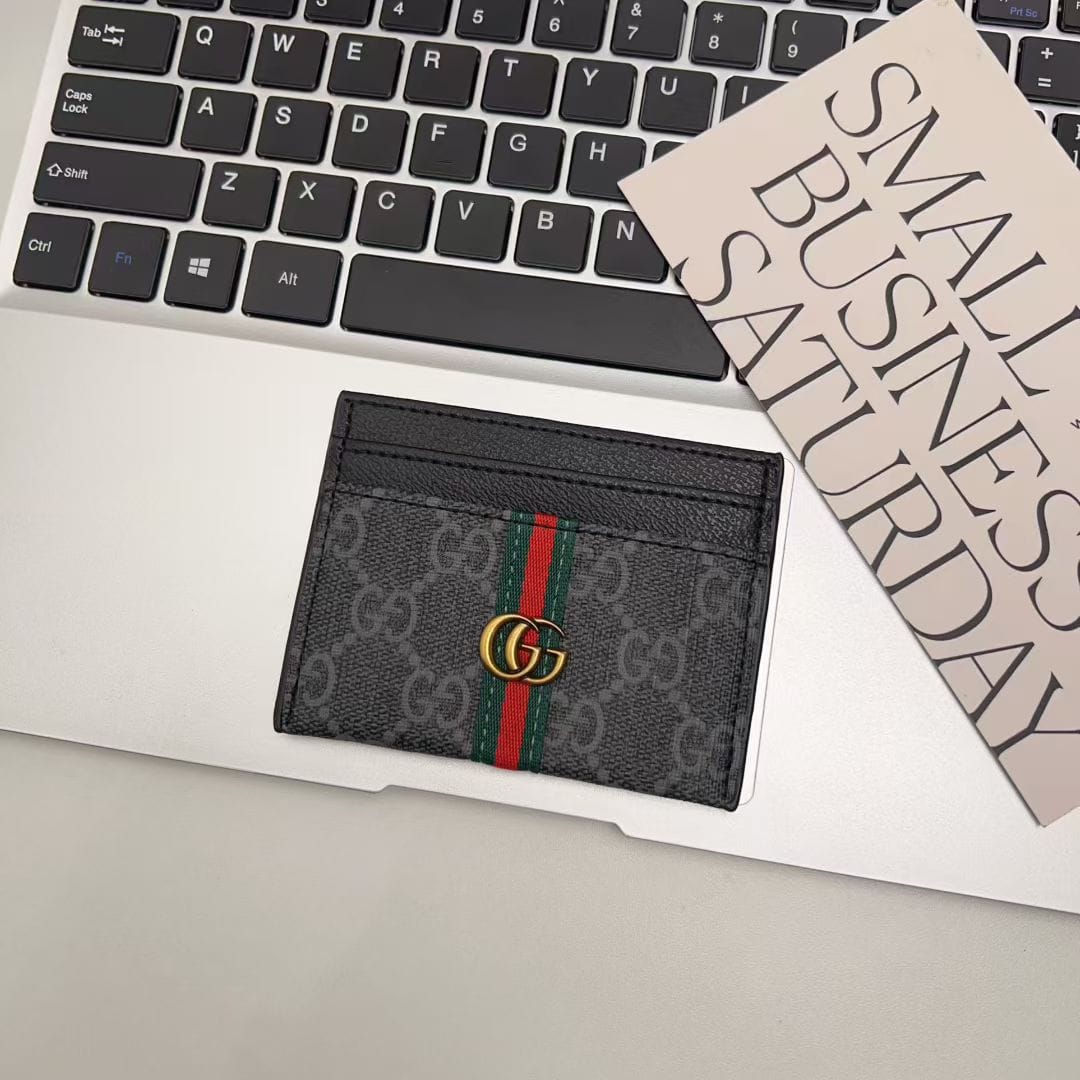 HypedEffects gucci gucci Canvas Wallet Card Holder