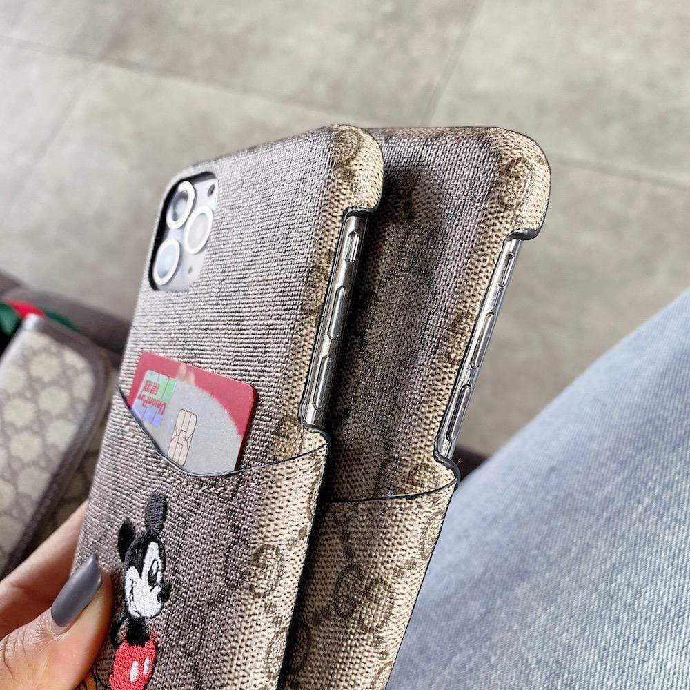 HypedEffects gucci Iphone Cases With Card Pockets