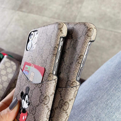 HypedEffects gucci Iphone Cases With Card Pockets