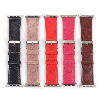 HypedEffects gucci iWatch Straps - Colorful Leather Styles