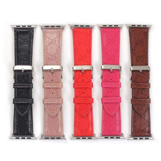 HypedEffects gucci iWatch Straps - Colorful Leather Styles
