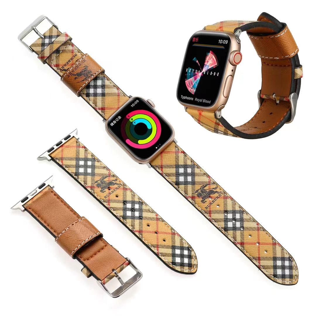 HypedEffects gucci Leather Watch Band 38/40/41/42/44/45/49 mm
