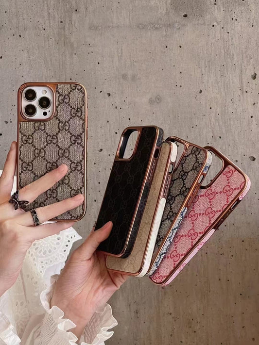 HypedEffects gucci Ophidia iPhone 15 Case with Credit Card Pouch