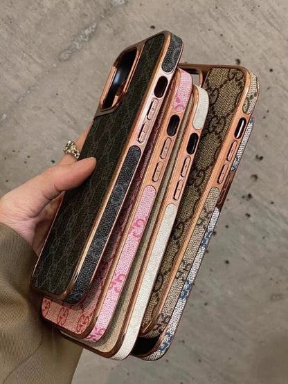 HypedEffects gucci Ophidia iPhone 15 Case with Credit Card Pouch