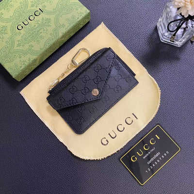 HypedEffects Gucci Signature Chain Wallet | Card Holder