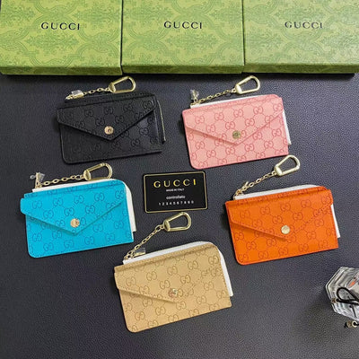 HypedEffects Gucci Signature Chain Wallet | Card Holder