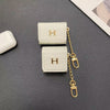 HypedEffects Hermès Inspired Airpod Cover with Gold Chain