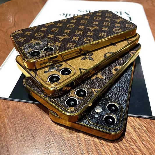 HypedEffects High End Leather louis vuitton iPhone Case
