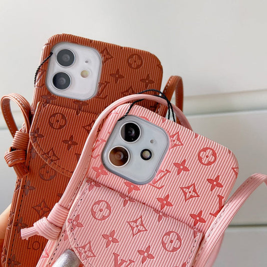HypedEffects High End louis vuitton Samsung Pocket Cases With Straps "More Designs"