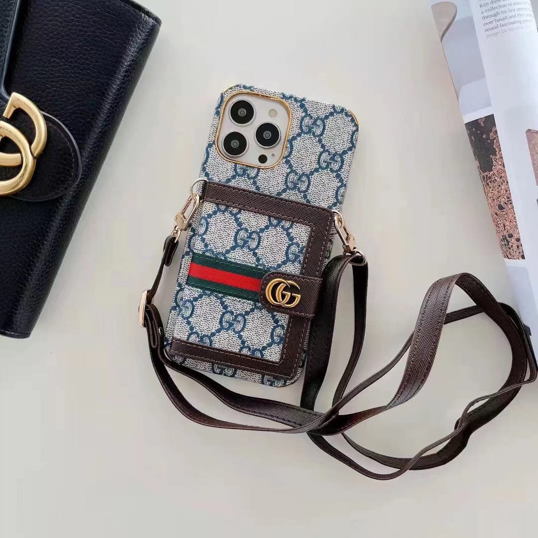 HypedEffects iphone 12 - 17 Pro Max Luxury Cross Body Case With iphone Case