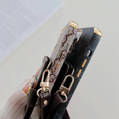 HypedEffects iphone 12 - 17 Pro Max Luxury Cross Body Case With iphone Case