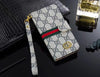 Leather Gucci Folio Phone Cases for iPhone 14 | iPhone 15 | iPhone 16