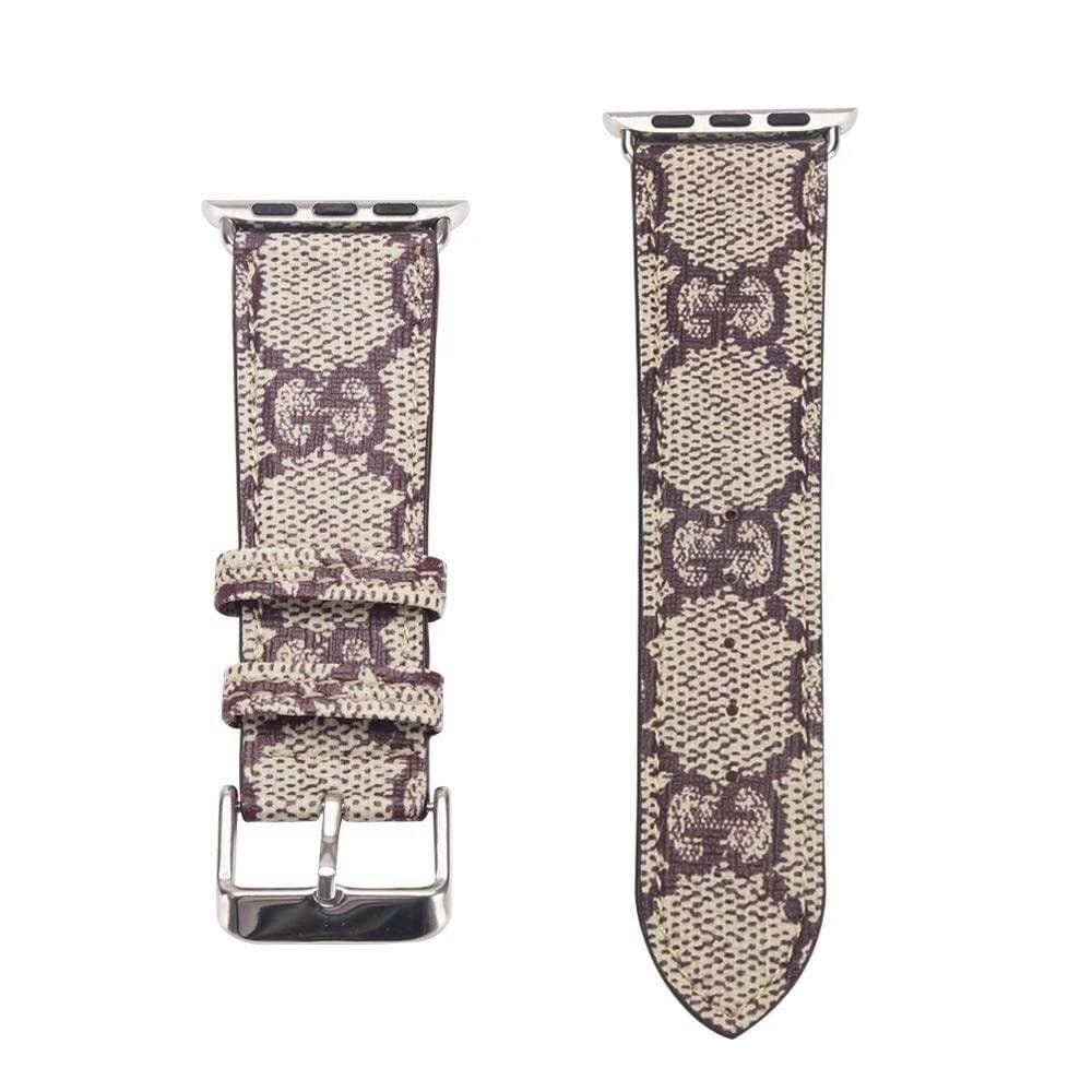 HypedEffects Leather gucci Watch Bands/Straps