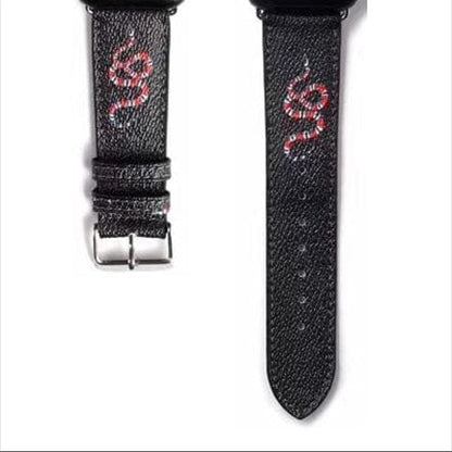 HypedEffects Leather gucci Watch Bands/Straps