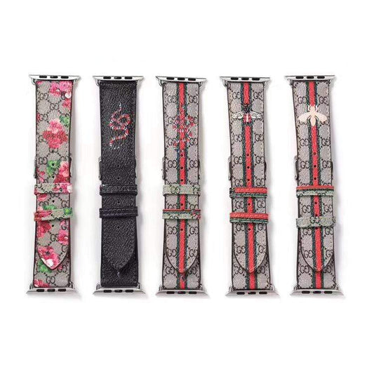 HypedEffects Leather gucci Watch Bands/Straps