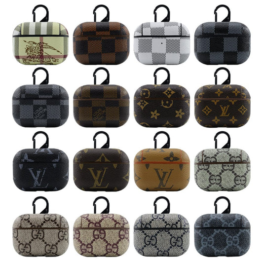 HypedEffects Leather louis vuitton And gucci Airpods Generation 3 Case