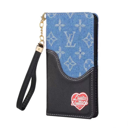 HypedEffects Leather louis vuitton Folio iPhone Cases