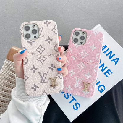 HypedEffects Leather louis vuitton Iphone 17 Case