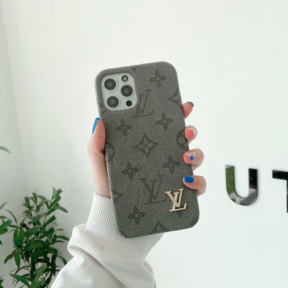 HypedEffects Leather louis vuitton iPhone 17 Cases