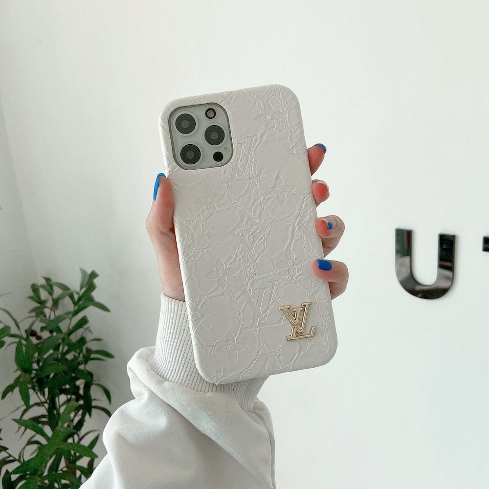 HypedEffects Leather louis vuitton iPhone 17 Cases