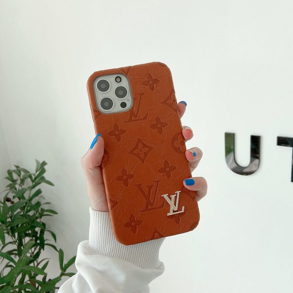 HypedEffects Leather louis vuitton iPhone 17 Cases