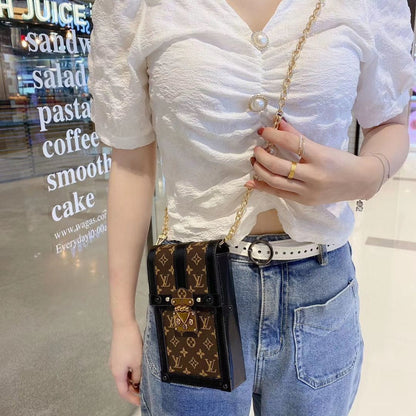 HypedEffects Leather louis vuitton Phone Bag (Phone Pouch)