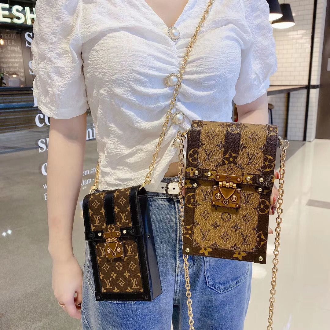 HypedEffects Leather louis vuitton Phone Bag (Phone Pouch)