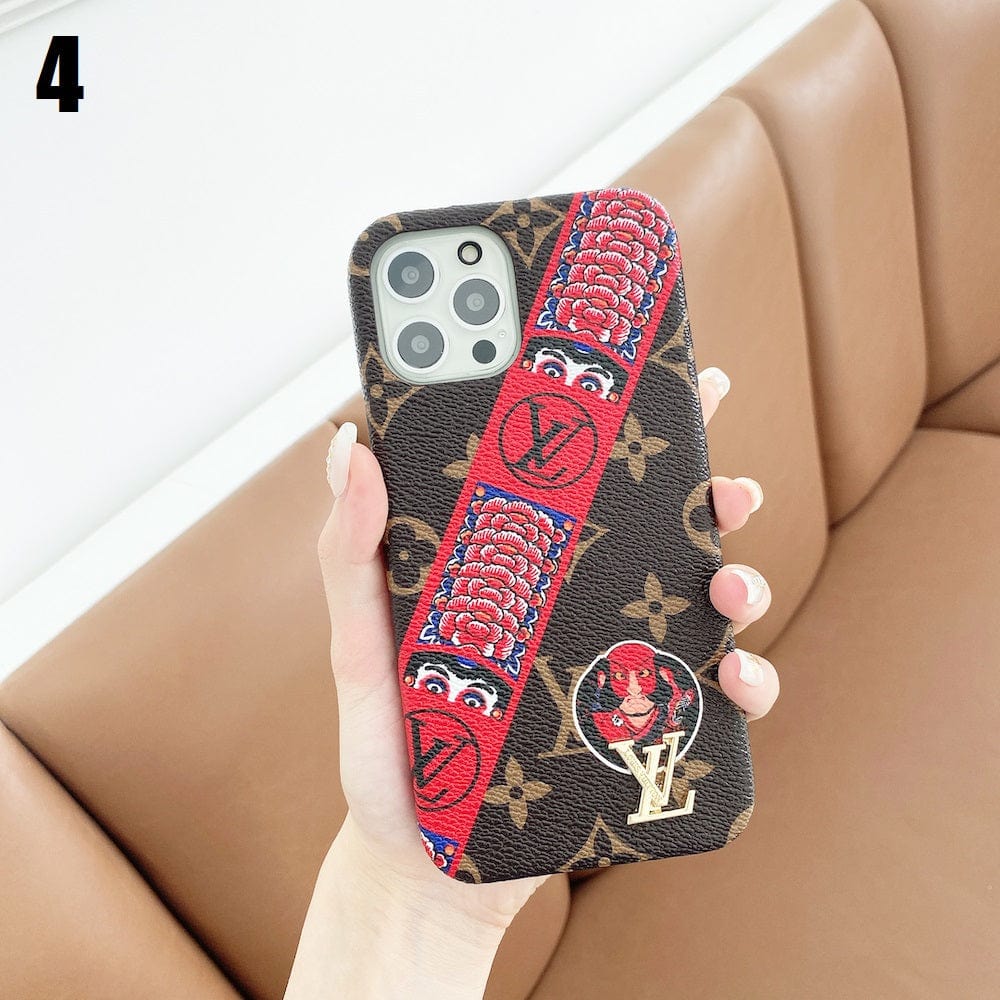 HypedEffects Leather louis vuitton Samsung Cases | S22 Ultra Phone Case