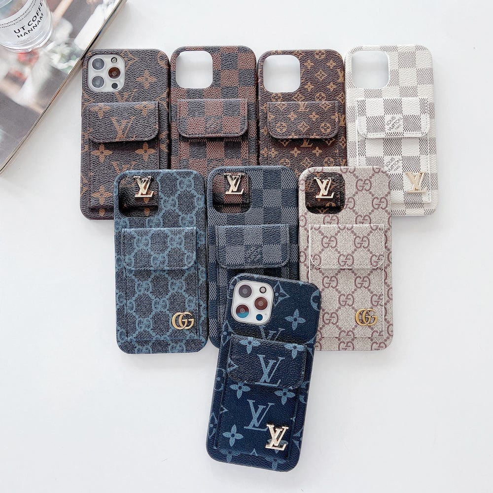 HypedEffects louis vuitton And gucci Back Pocket iphone 17 cases