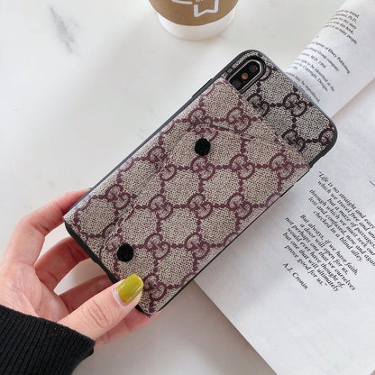 HypedEffects louis vuitton and gucci iPhone Cases with Integrated Wallet