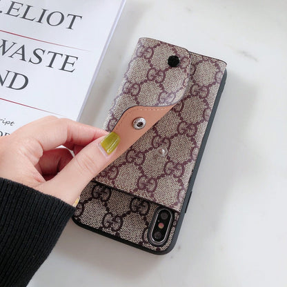 HypedEffects louis vuitton and gucci iPhone Cases with Integrated Wallet