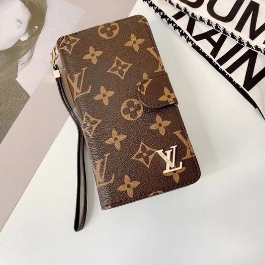 HypedEffects louis vuitton And gucci iPhone Folio Cases (Double Layer)