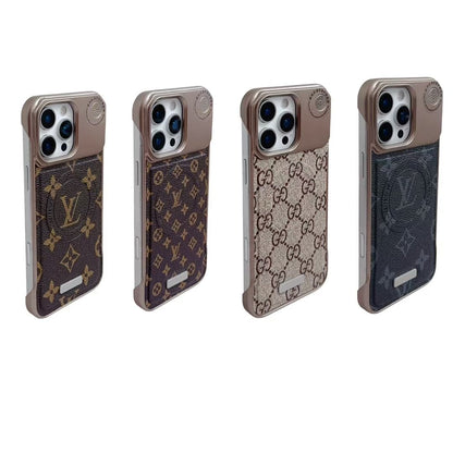 HypedEffects louis vuitton and gucci Luxury Protective Phone Case with Designer Monogram Back Cover