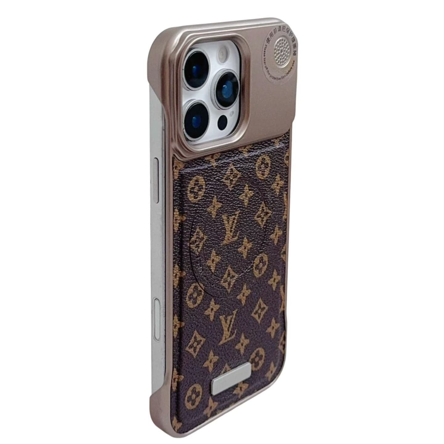 HypedEffects louis vuitton and gucci Luxury Protective Phone Case with Designer Monogram Back Cover