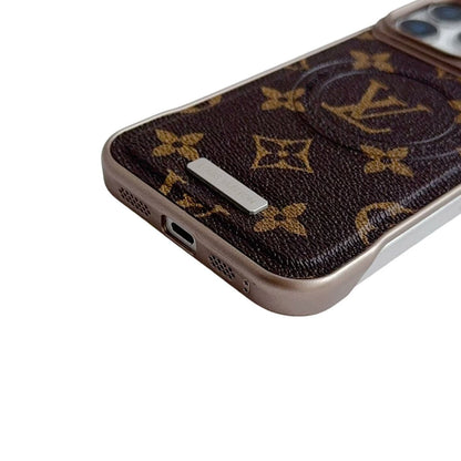 HypedEffects louis vuitton and gucci Luxury Protective Phone Case with Designer Monogram Back Cover