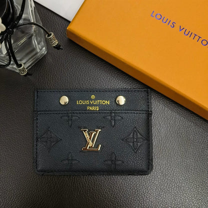 HypedEffects louis vuitton Colorful Leather Card Holder Wallet