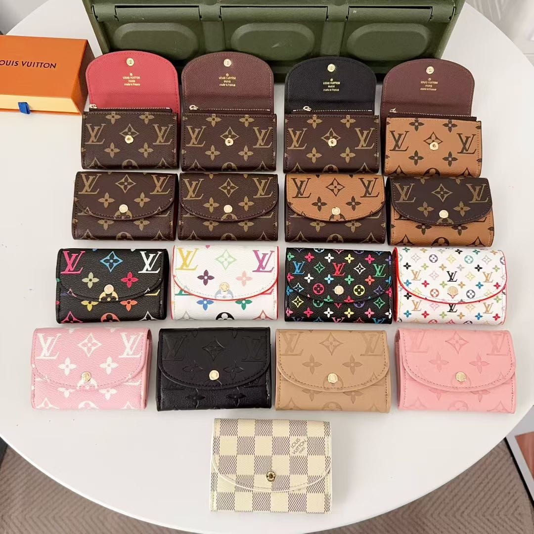 HypedEffects louis vuitton Compact Wallet Card Holder Collection