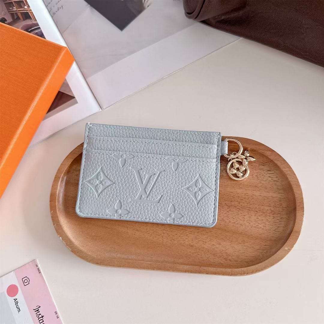 HypedEffects louis vuitton Embossed Monogram Wallet Card Holder