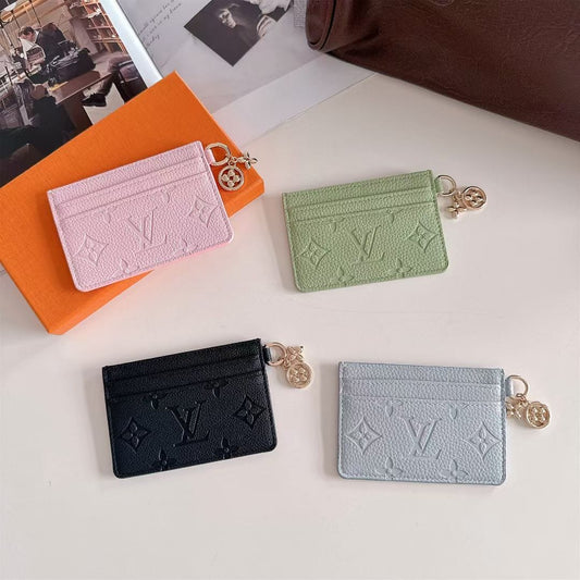 HypedEffects louis vuitton Embossed Monogram Wallet Card Holder