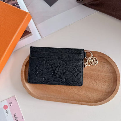 HypedEffects louis vuitton Embossed Monogram Wallet Card Holder