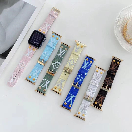 HypedEffects louis vuitton Exotic Leather Watch Band 38/40/41/42/44/45/49 mm