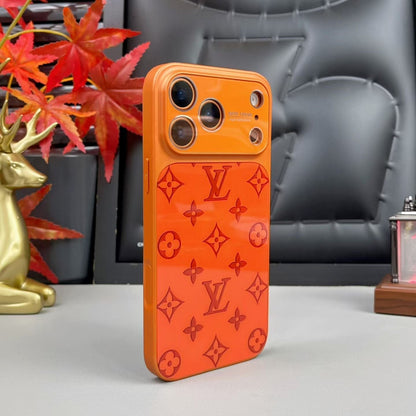 HypedEffects louis vuitton Graphic Monogram Luxury Phone Case for iPhone 14 to iPhone 17 Pro Max