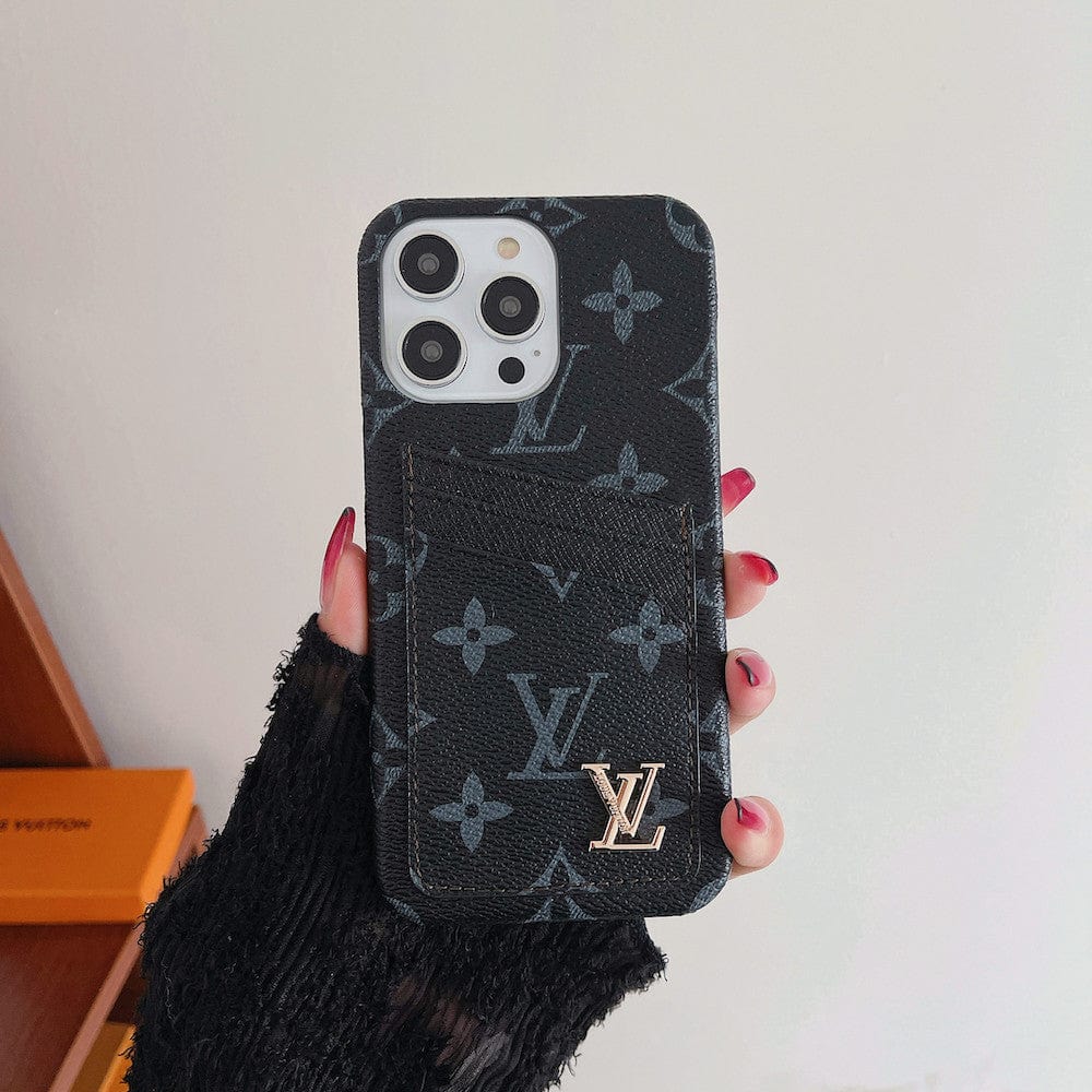 HypedEffects louis vuitton iPhone 17 Cases with Extra Pouch - New Edition